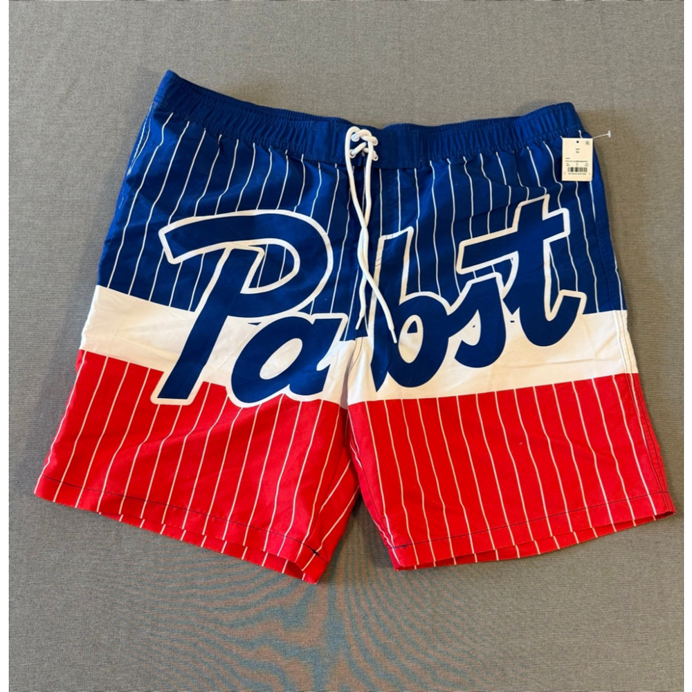 NWTs XL Pabst Men's Swim Trunks - Picture 5 of 5